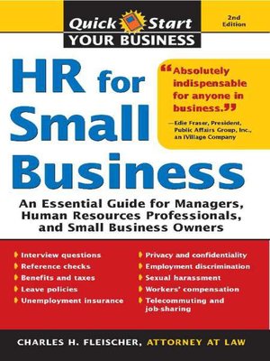 HR for Small Business - ebook